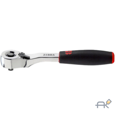 Трещотка реверсивная 1/4`. 135мм ZEBRA (071201401)